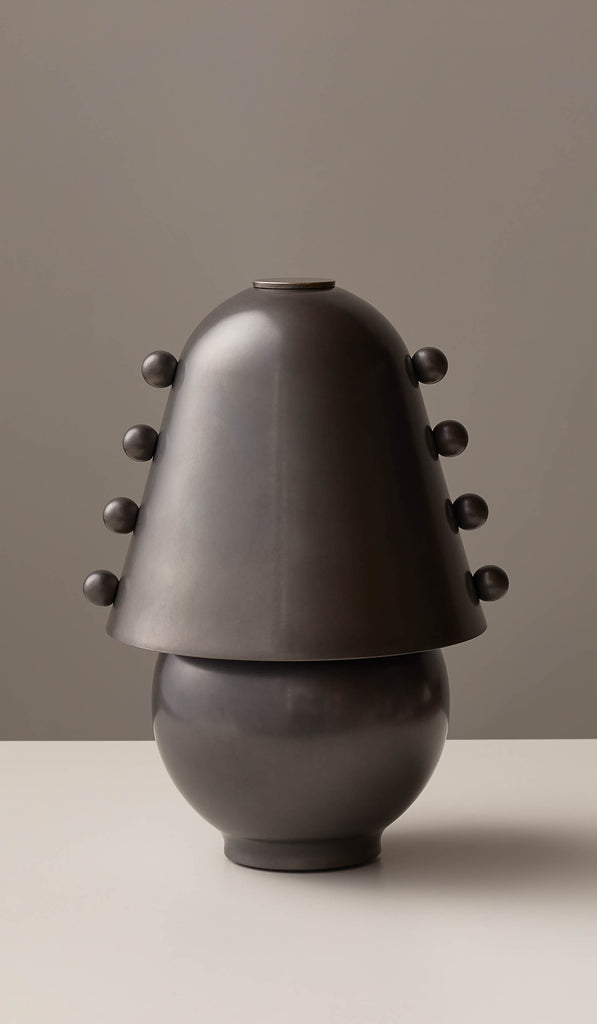 In Common With Small Brass Gemma Portable Table Lamp