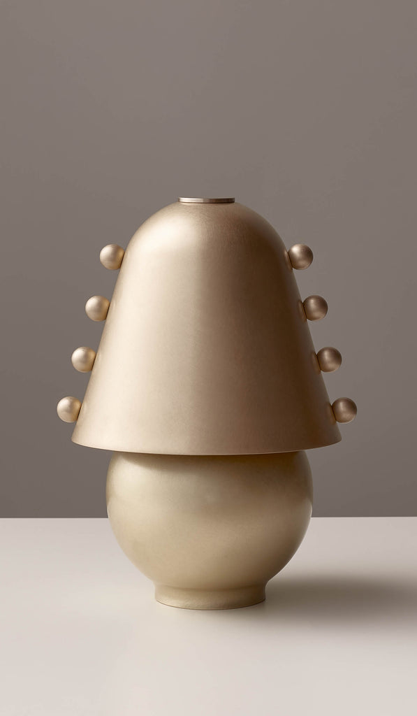In Common With Small Brass Gemma Portable Table Lamp