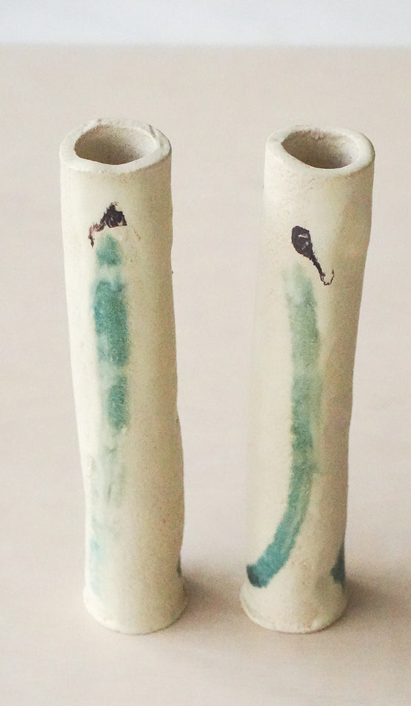 Jordan McDonald Pair of Cylinder Stem Vases - Spartan Shop