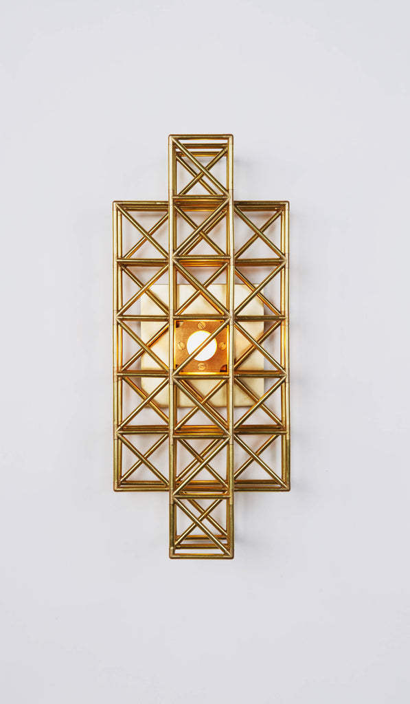 Roll & Hill Gridlock 193 Sconce