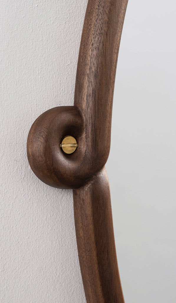 Roll & Hill Round Knot Mirror