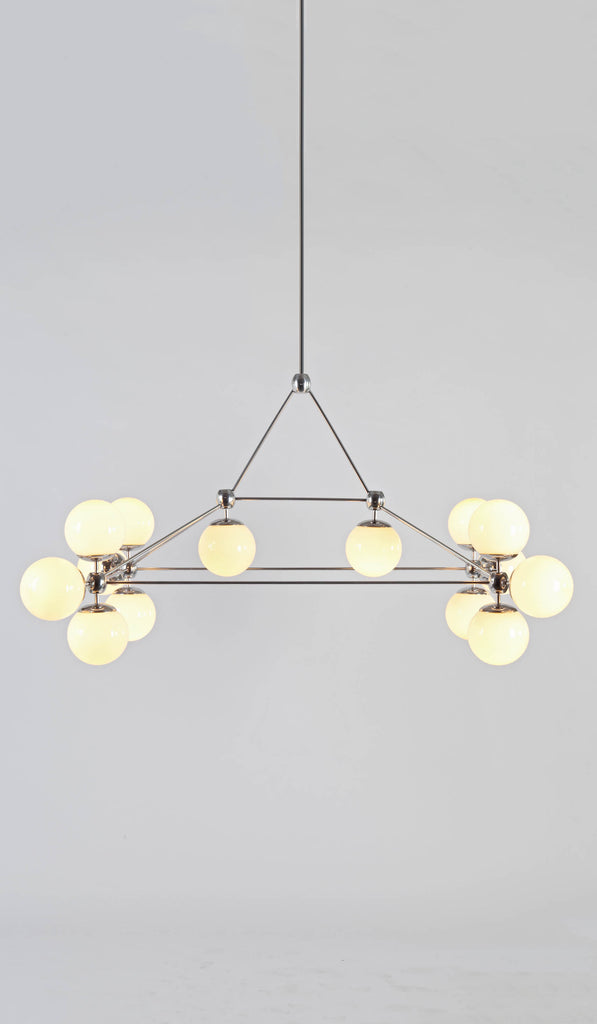 Roll & Hill Modo 14 Globe Chandelier