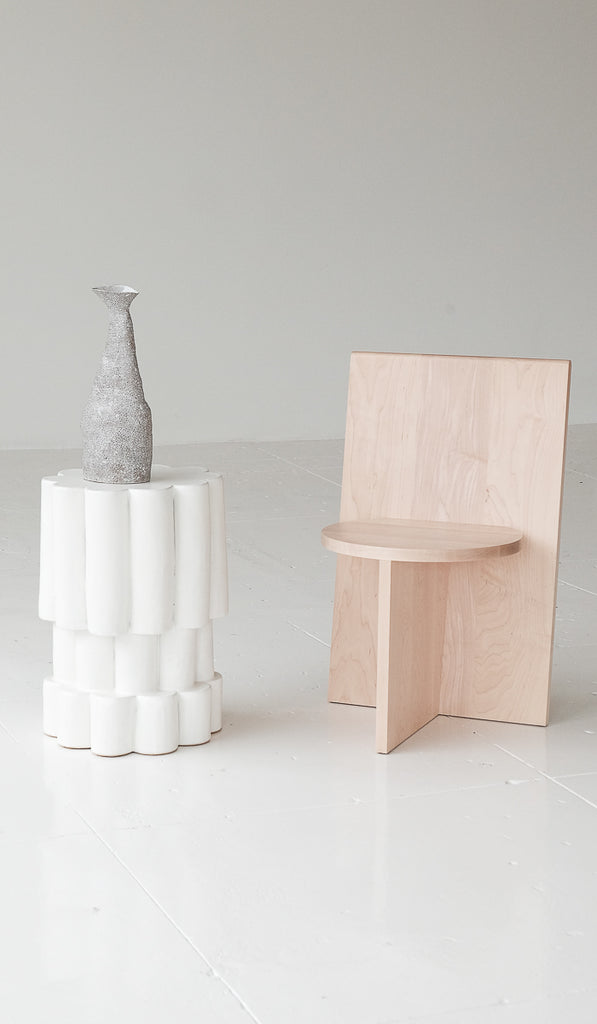DISCONTINUED 3/25 B Zippy Marshmallow Triple Tier Cloud Side Table - Spartan Shop