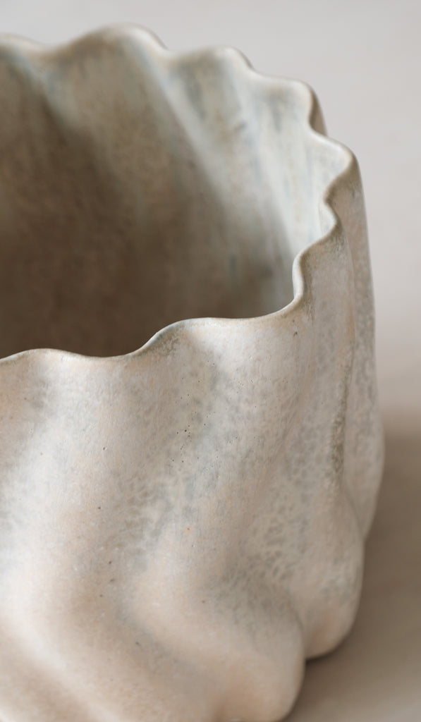 Clair Catillaz Field Ash Matte Ripple Vessel