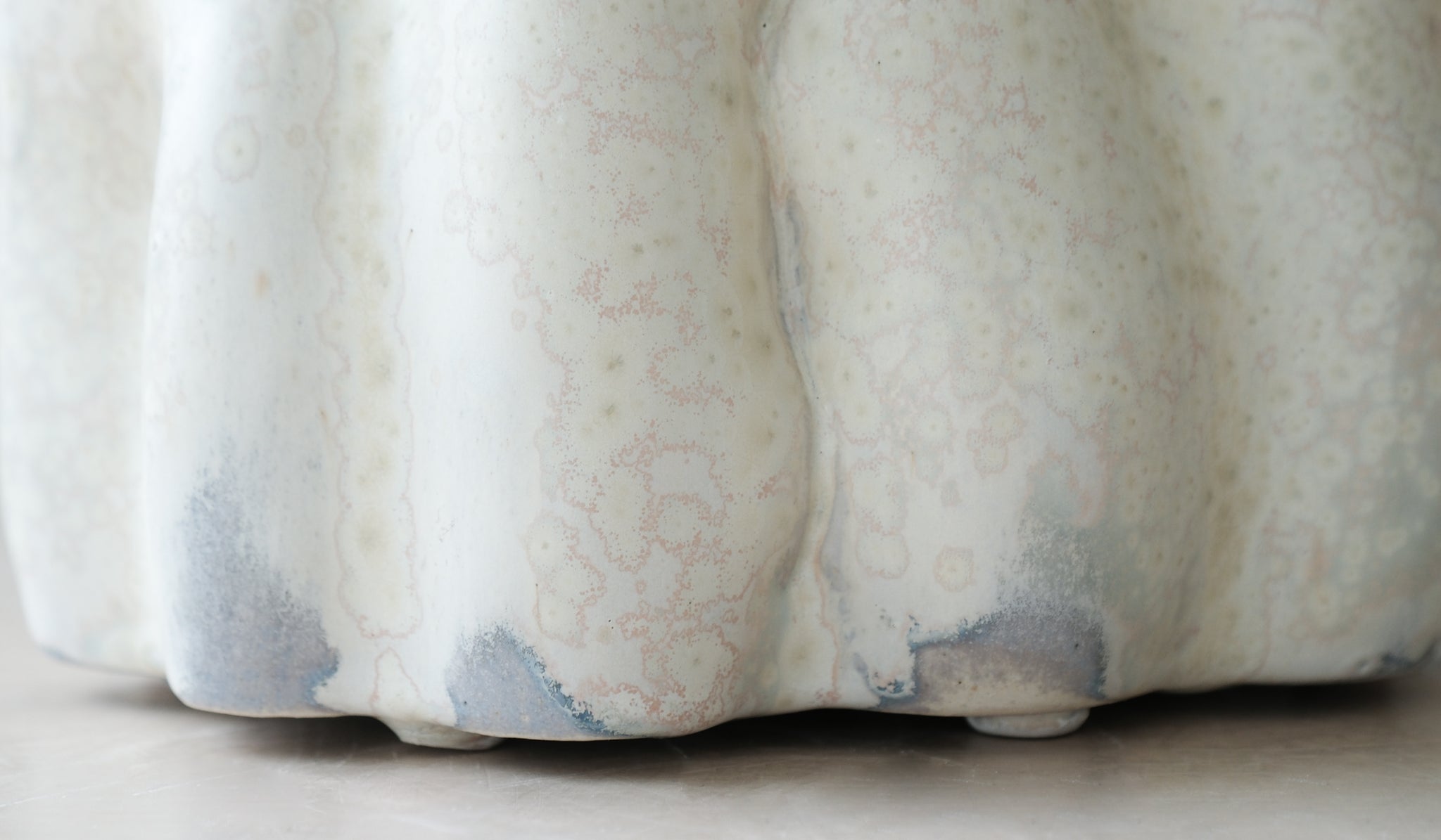 Clair Catillaz Pale Yellow Crystal Vessel
