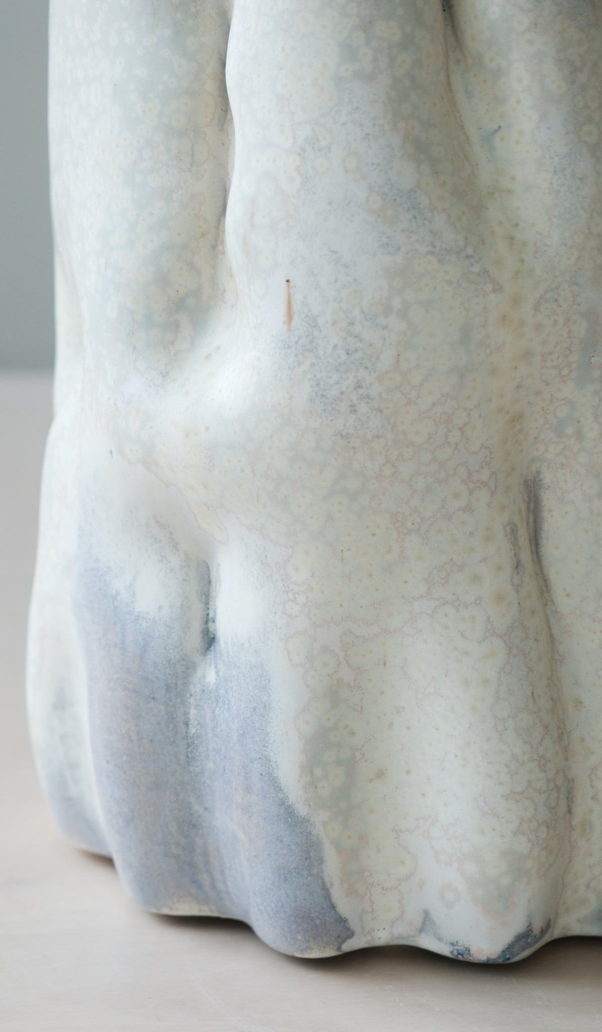 Clair Catillaz Pale Yellow Crystal Vessel