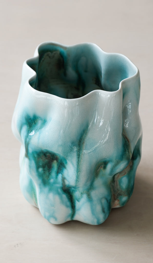 Clair Catillaz Saturated Copper Vessel