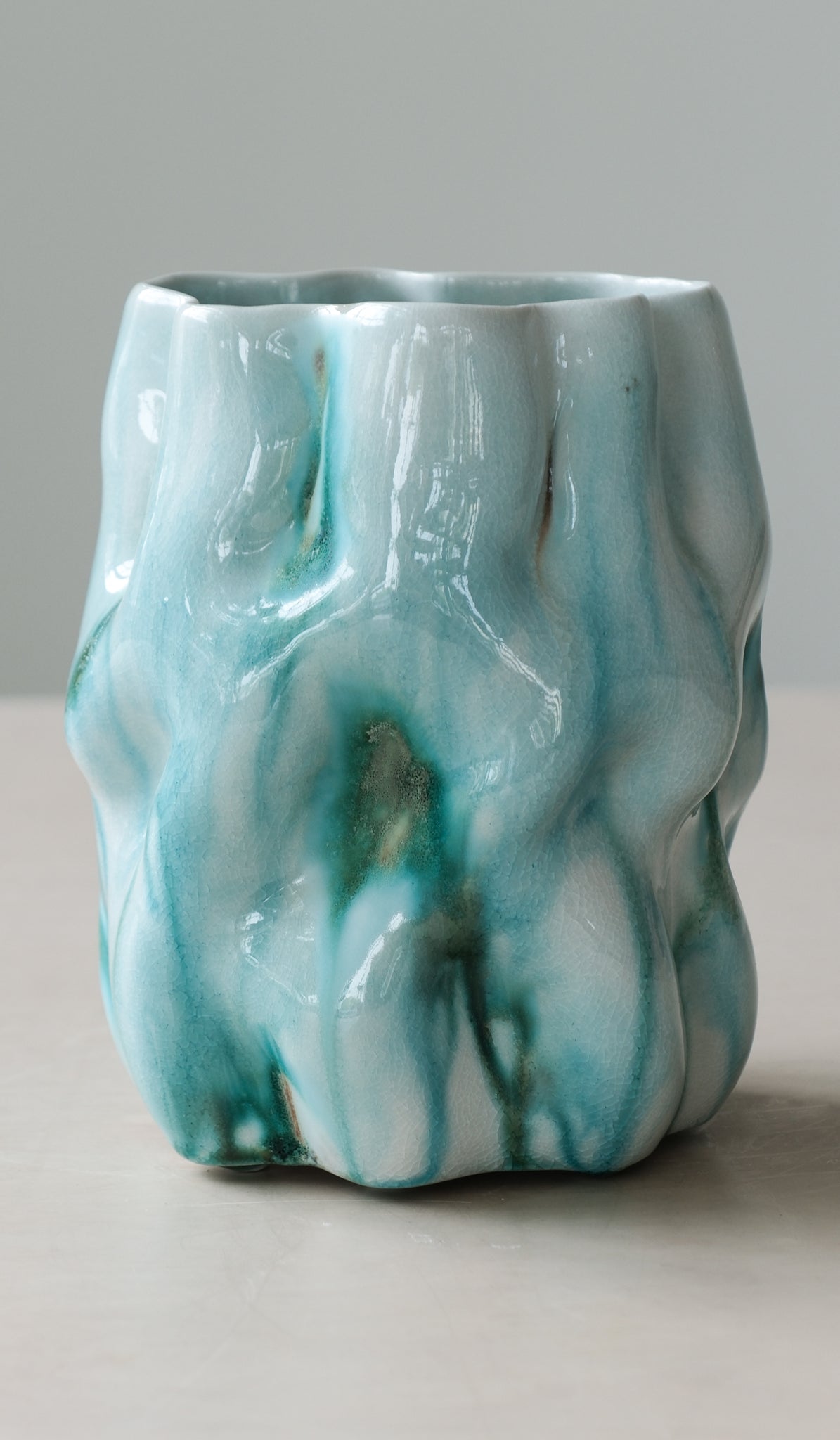 Clair Catillaz Saturated Copper Vessel
