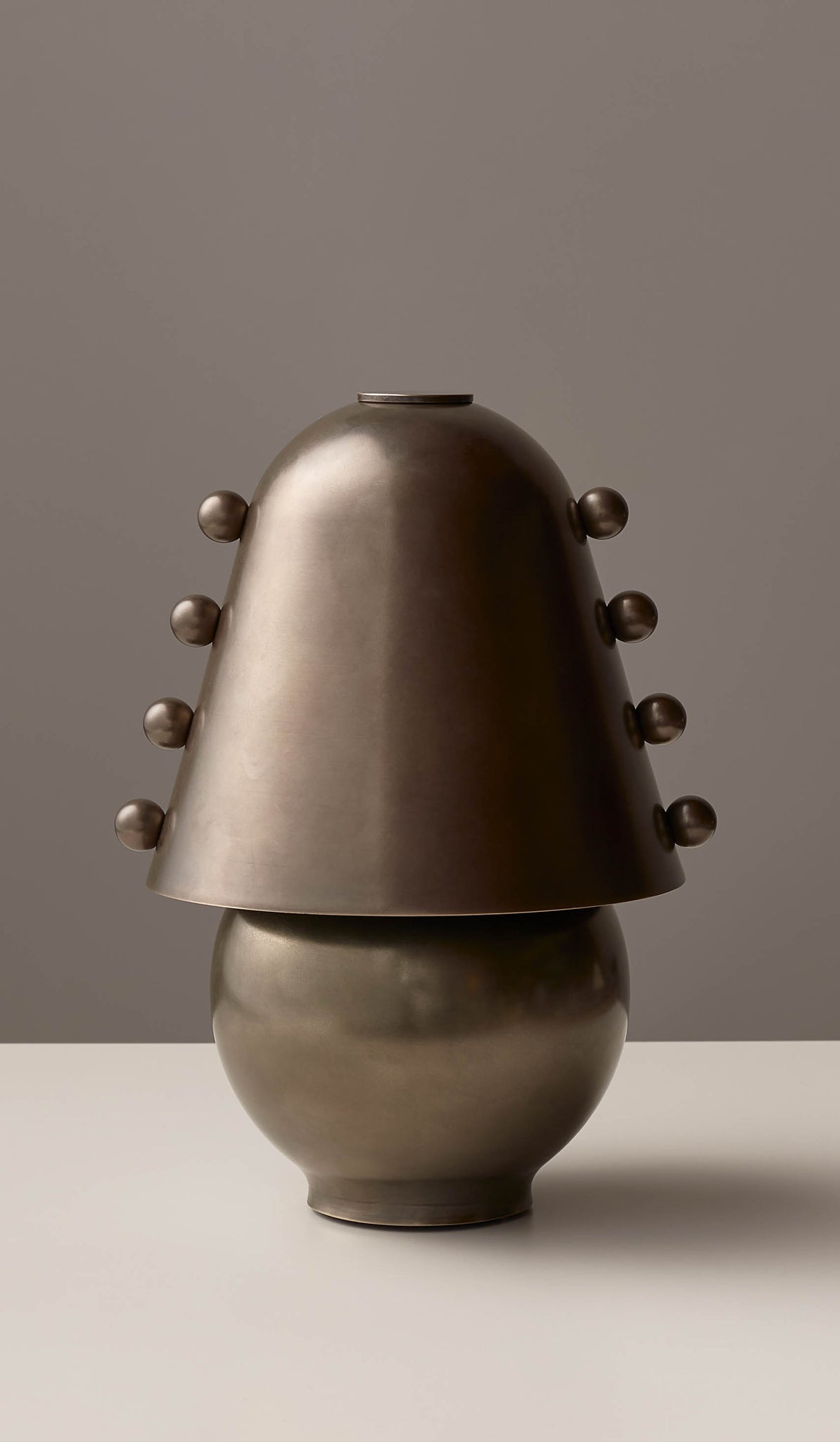 In Common With Small Brass Gemma Portable Table Lamp