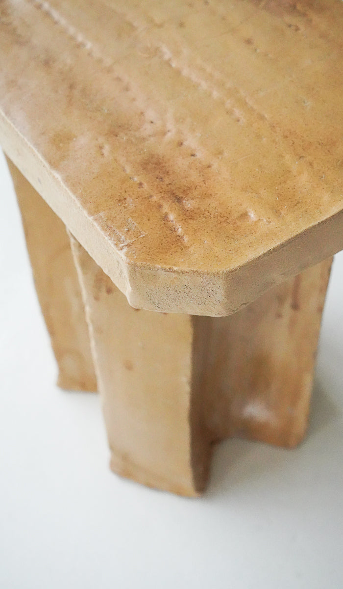 *MTO* Jordan McDonald Amber Ceramic Side Table - Spartan Shop