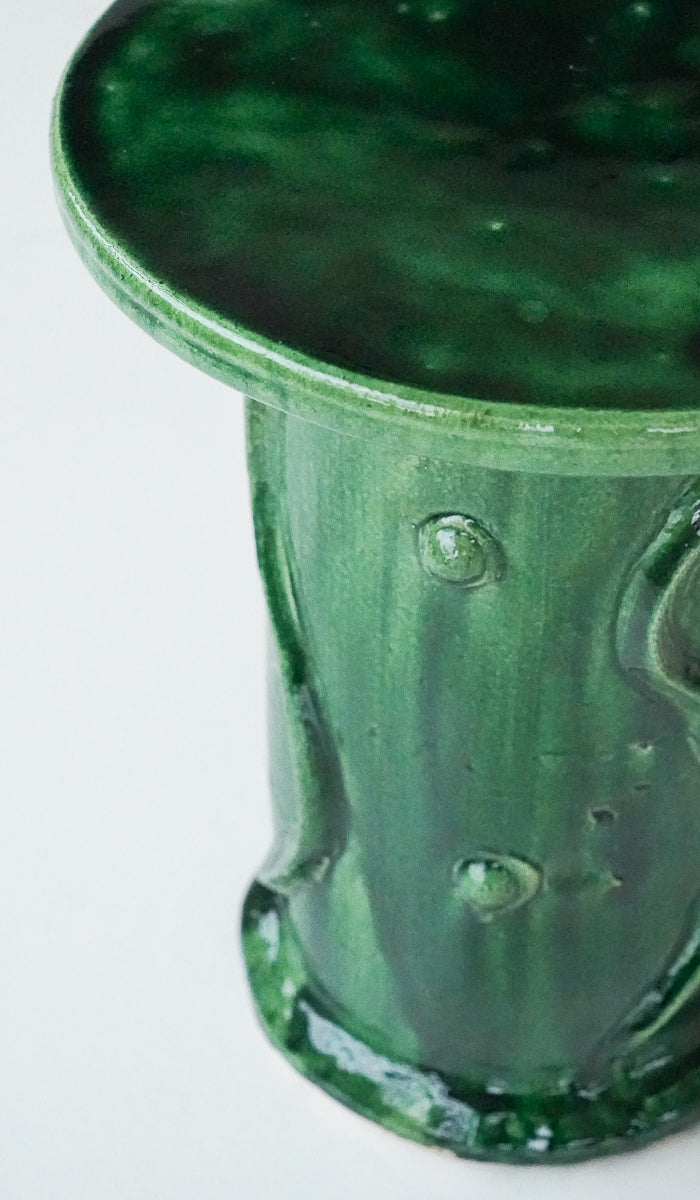 Jordan McDonald Bottle Green Ceramic Side Table