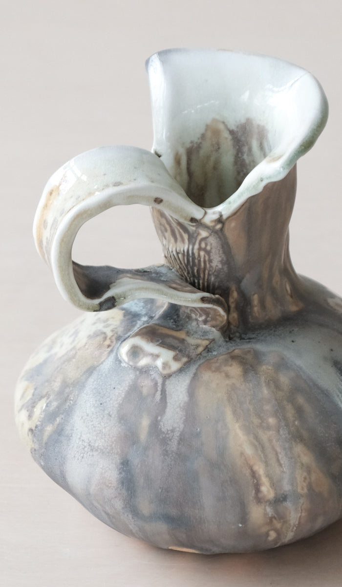 Mondays Soda Fired Pitcher Vase - Spartan Shop