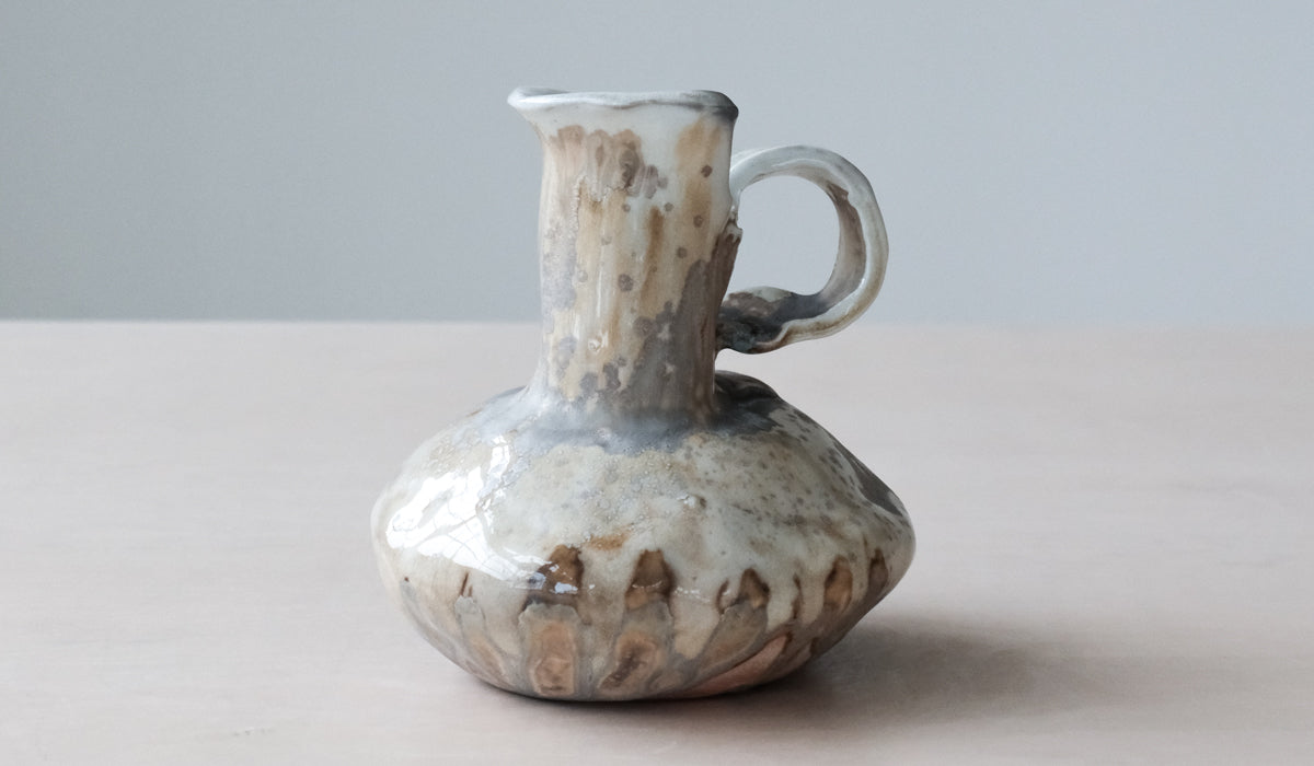 Mondays Soda Fired Pitcher Vase - Spartan Shop