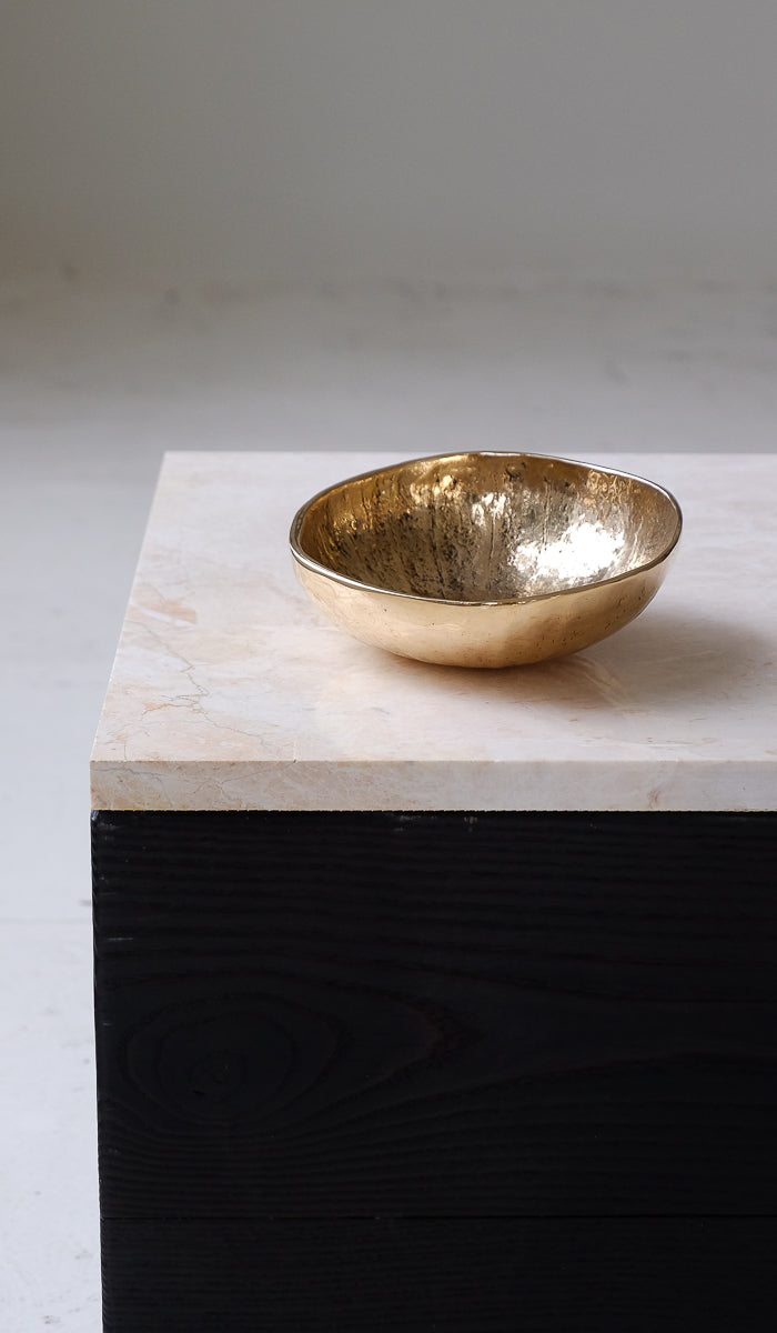 Nancy Pearce Large Cast Bronze Gourd Bowl - Spartan Shop
