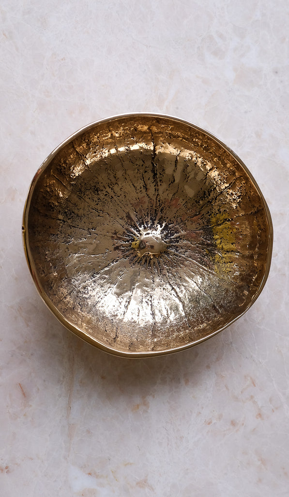 Nancy Pearce Large Cast Bronze Gourd Bowl - Spartan Shop