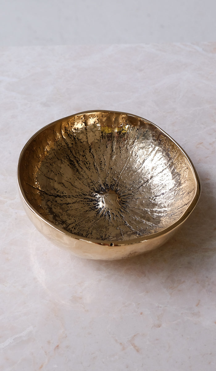 Nancy Pearce Large Cast Bronze Gourd Bowl - Spartan Shop