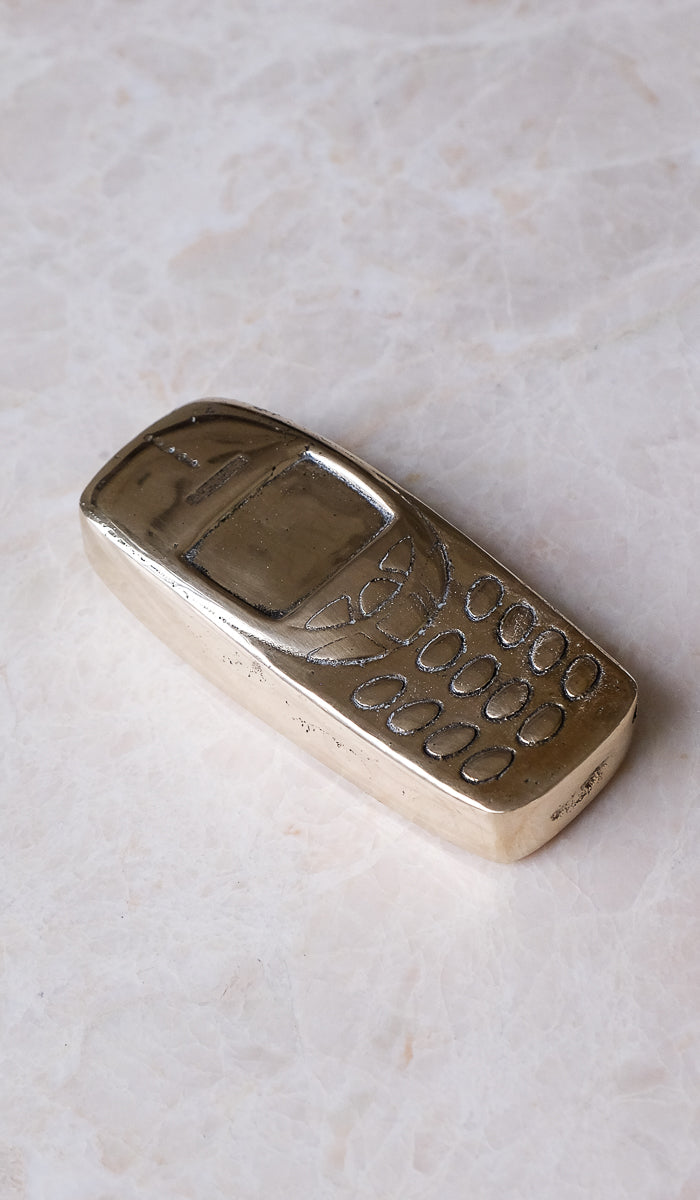 Nancy Pearce Cast Bronze Bar Phone