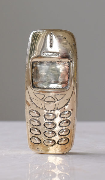 Nancy Pearce Cast Bronze Bar Phone