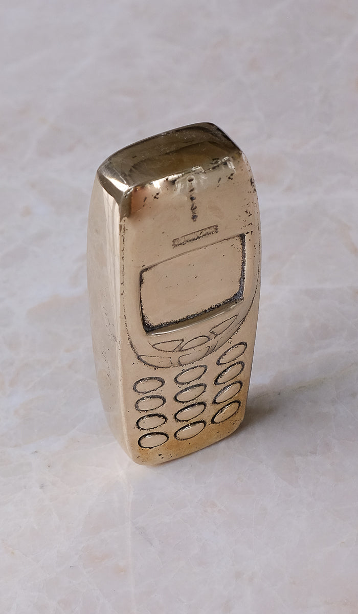 Nancy Pearce Cast Bronze Bar Phone