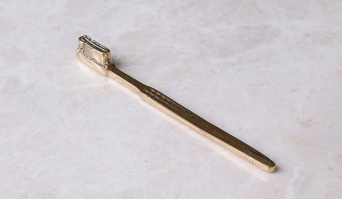 Nancy Pearce Cast Bronze Toothbrush