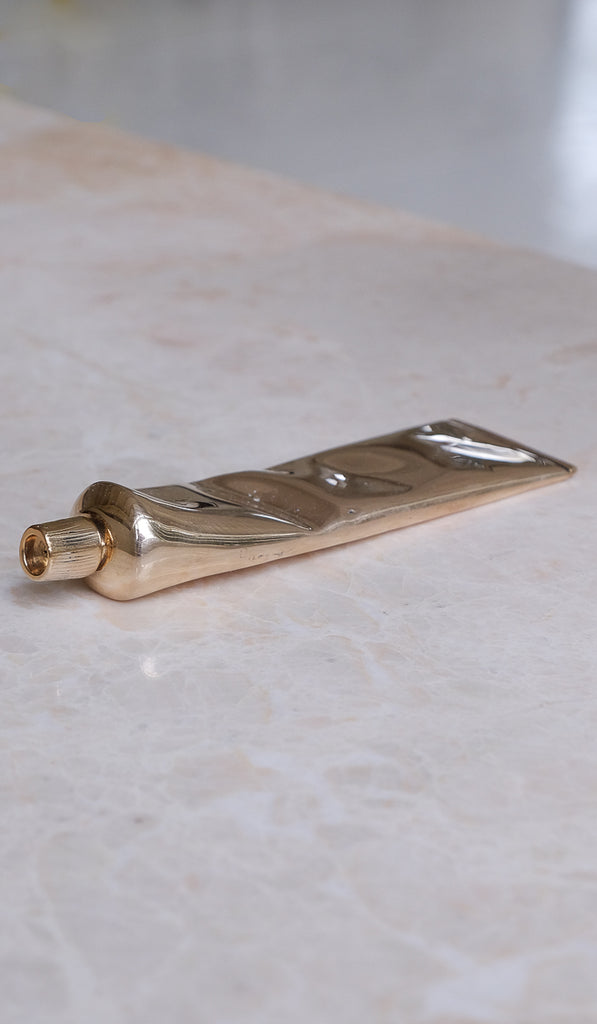 Nancy Pearce Cast Bronze Toothpaste Tube - Spartan Shop