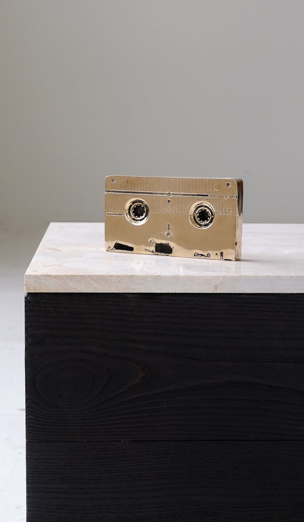 Nancy Pearce Cast Bronze VHS Tape