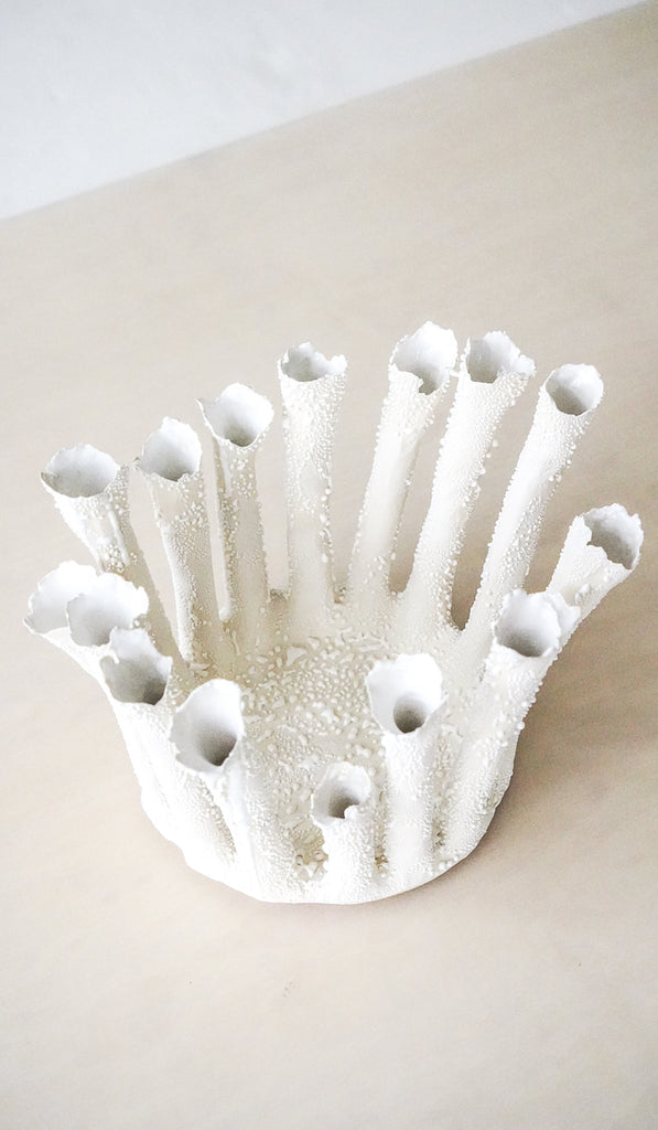 Nathalee Paolinelli Coral Crown Bowl No. 4