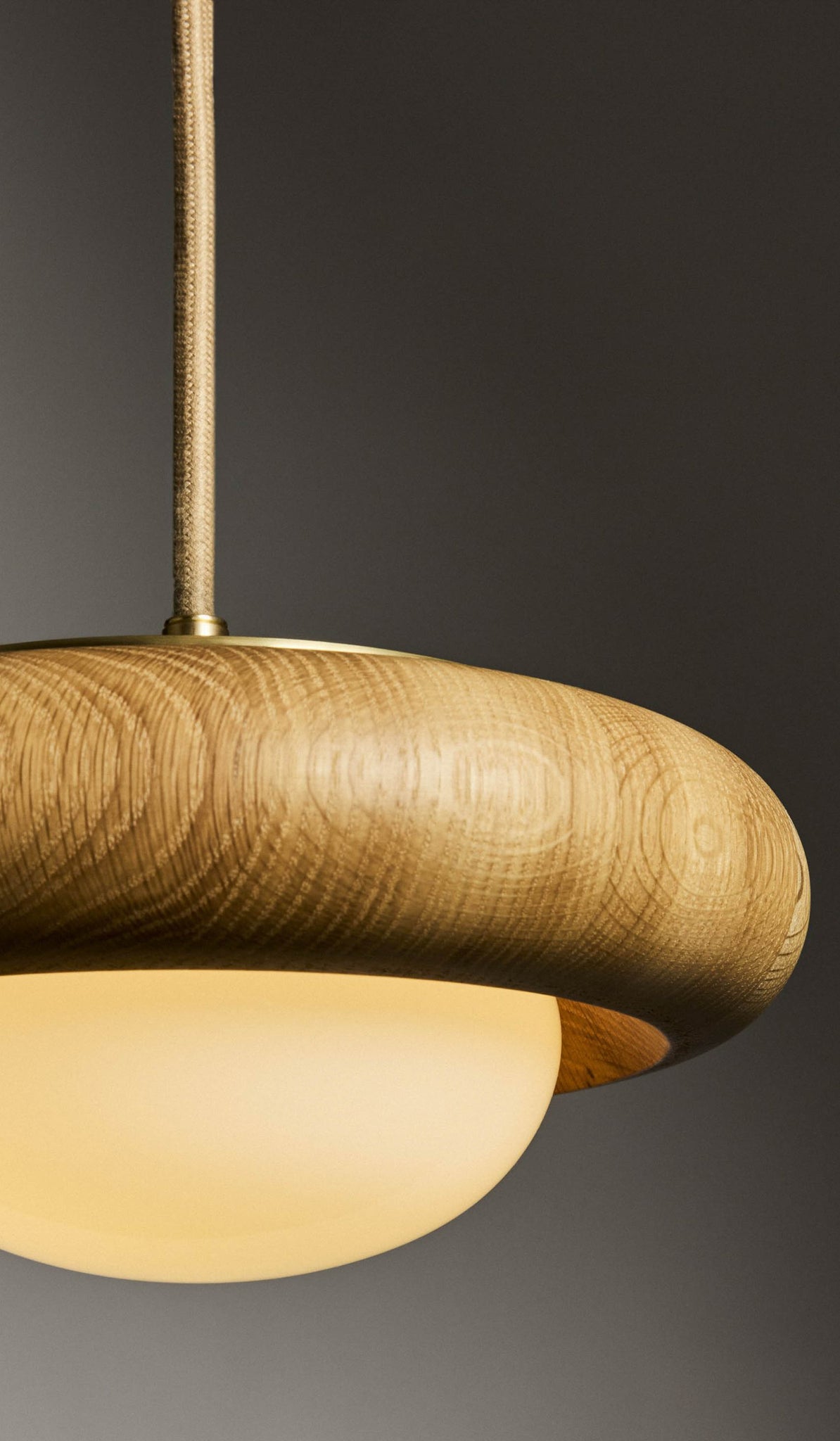 Roll & Hill Wood Humboldt 01 Pendant