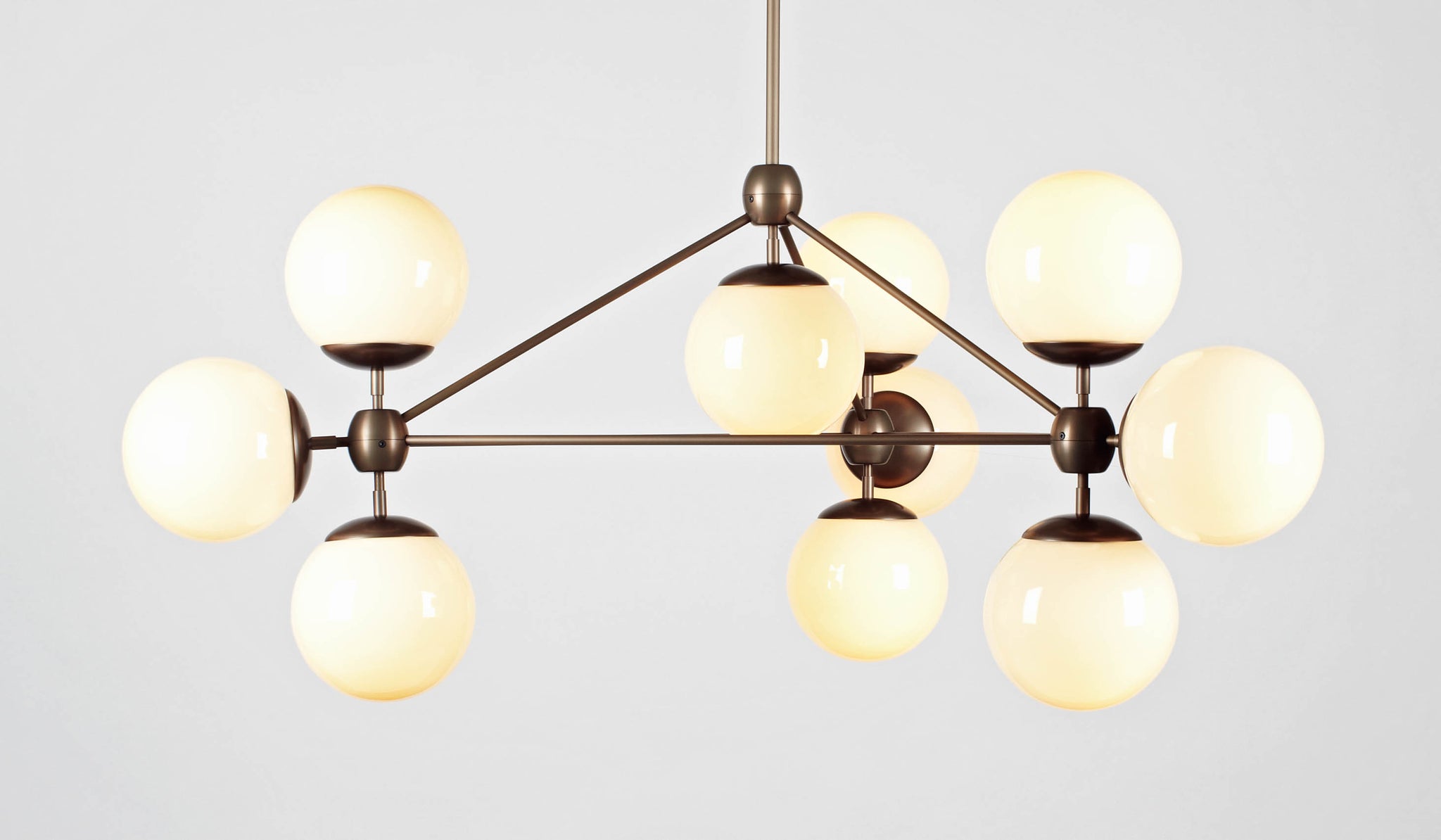 Roll & Hill Modo 10 Globe Chandelier
