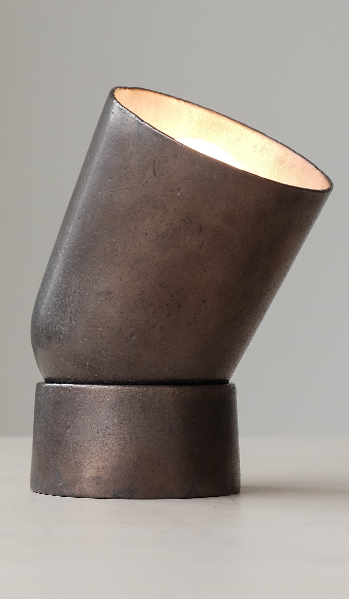 Studio Henry Wilson Blackened Cast Bronze Spot Light