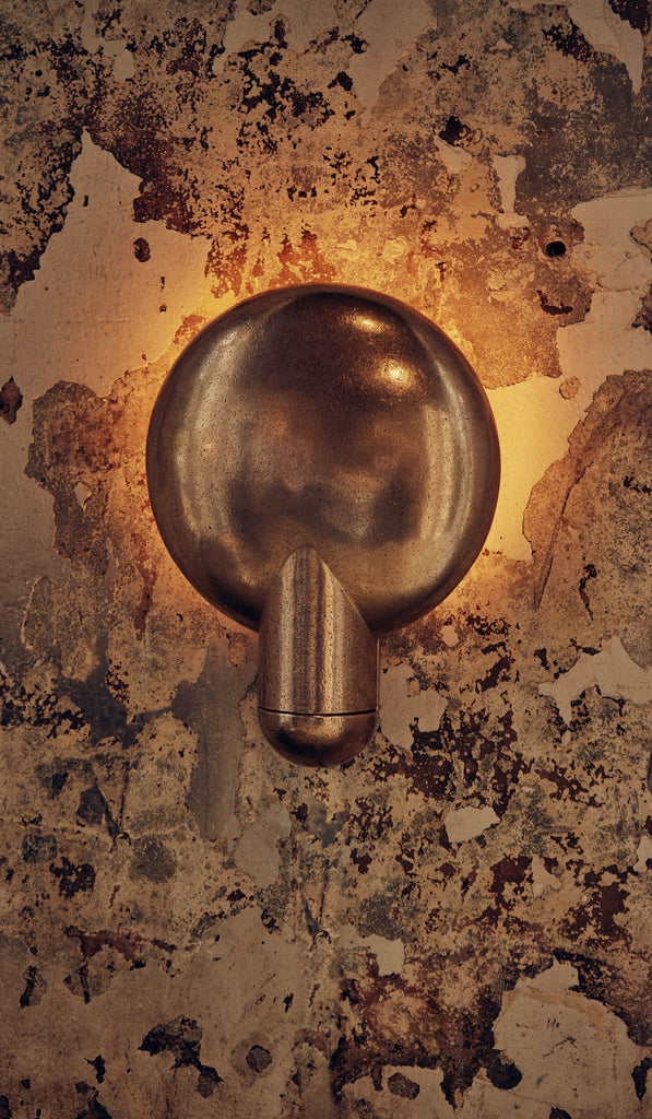 Studio Henry Wilson Polished Cast Bronze Surface Wall Sconce - Spartan Shop
