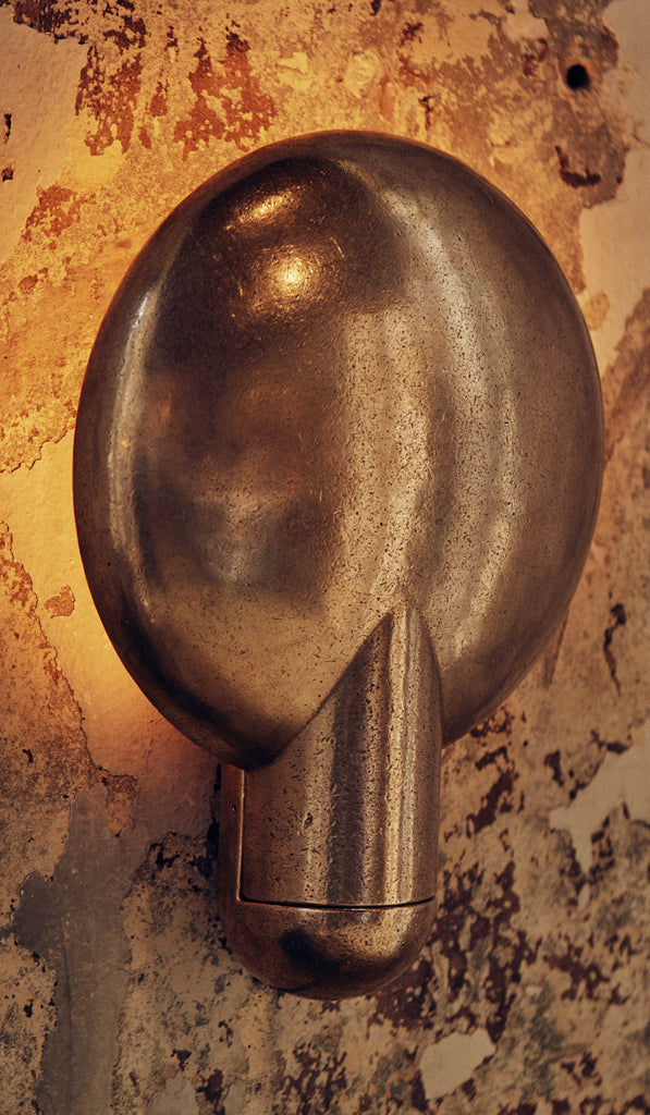 Studio Henry Wilson Polished Cast Bronze Surface Wall Sconce - Spartan Shop